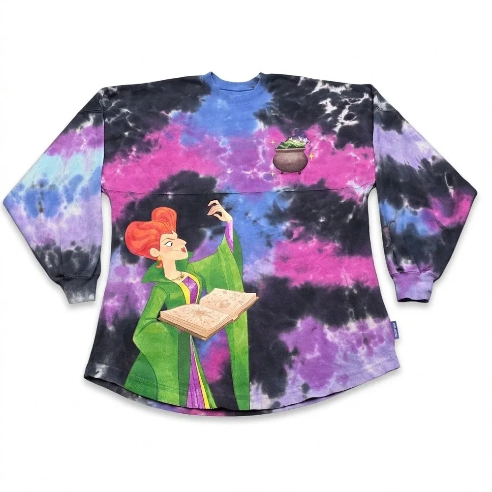 Disney Parks‎ Hocus Pocus Spirit Jersey Tonight We Fly Tie Dye Sanderson Sisters